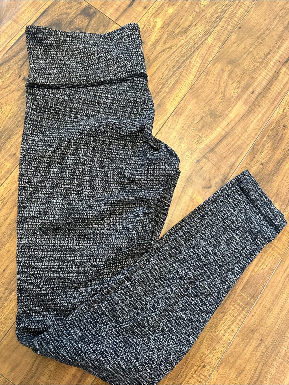 Lululemon Cozy Knit Leggings - Charcoal Gray